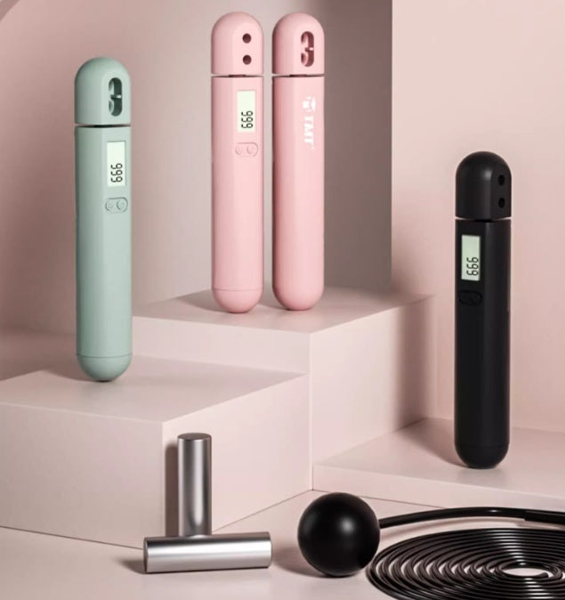 Transform Your Fitness Journey with Our Electronic Counting Cordless Skipping Rope
